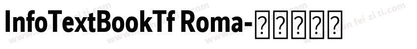 InfoTextBookTf Roma字体转换
